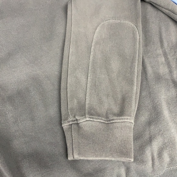 Marc Ecko Cut & Sew 1/4 Zip Long Sleeve Men’s Gray Mock Neck Sweater Size Medium - Picture 7 of 8